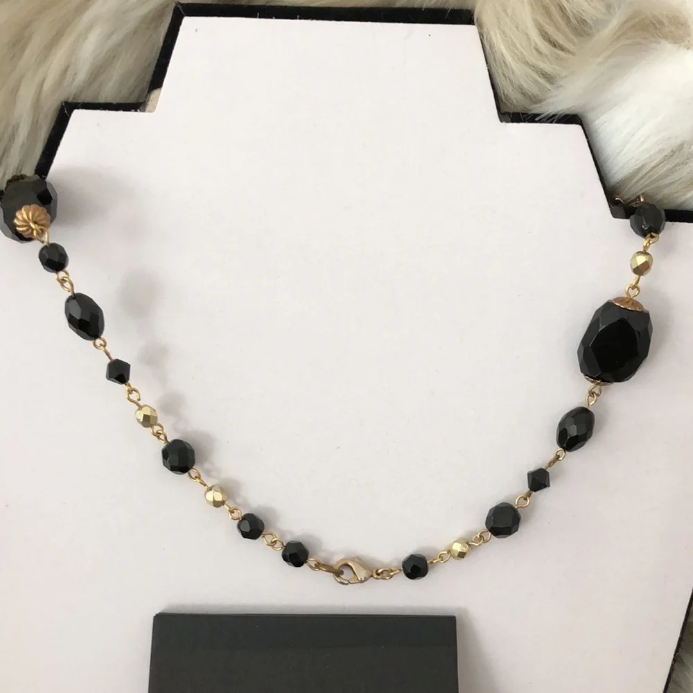 Bcbg black and gold necklace - Picture 3 of 3